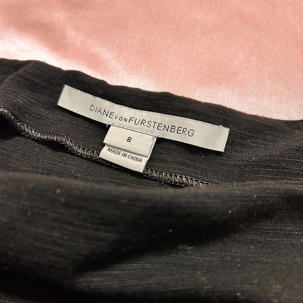 Diane Von Furstenberg Black Dress - Picture 2 of 3